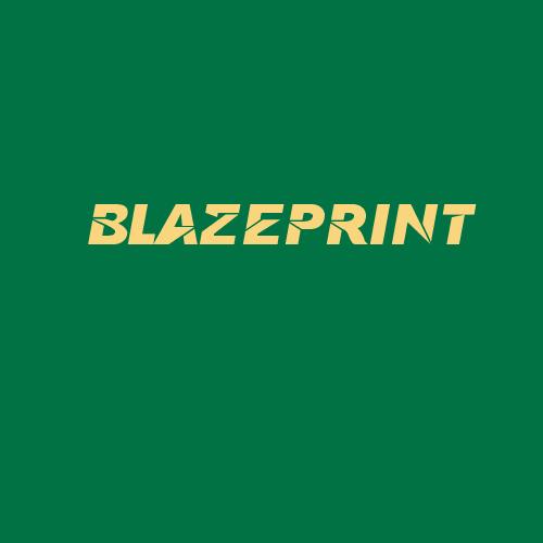 Logo da BLAZEPRINT