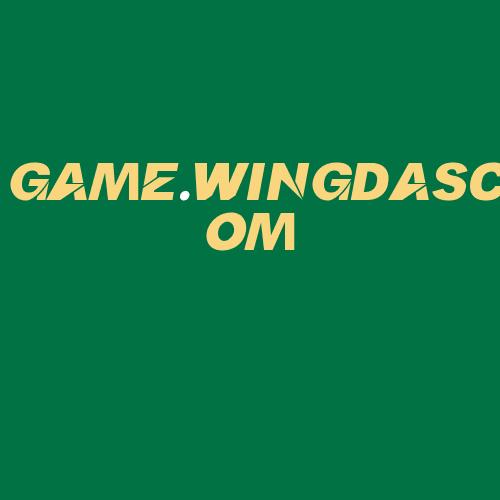 Logo da GAME.WINGDASCOM